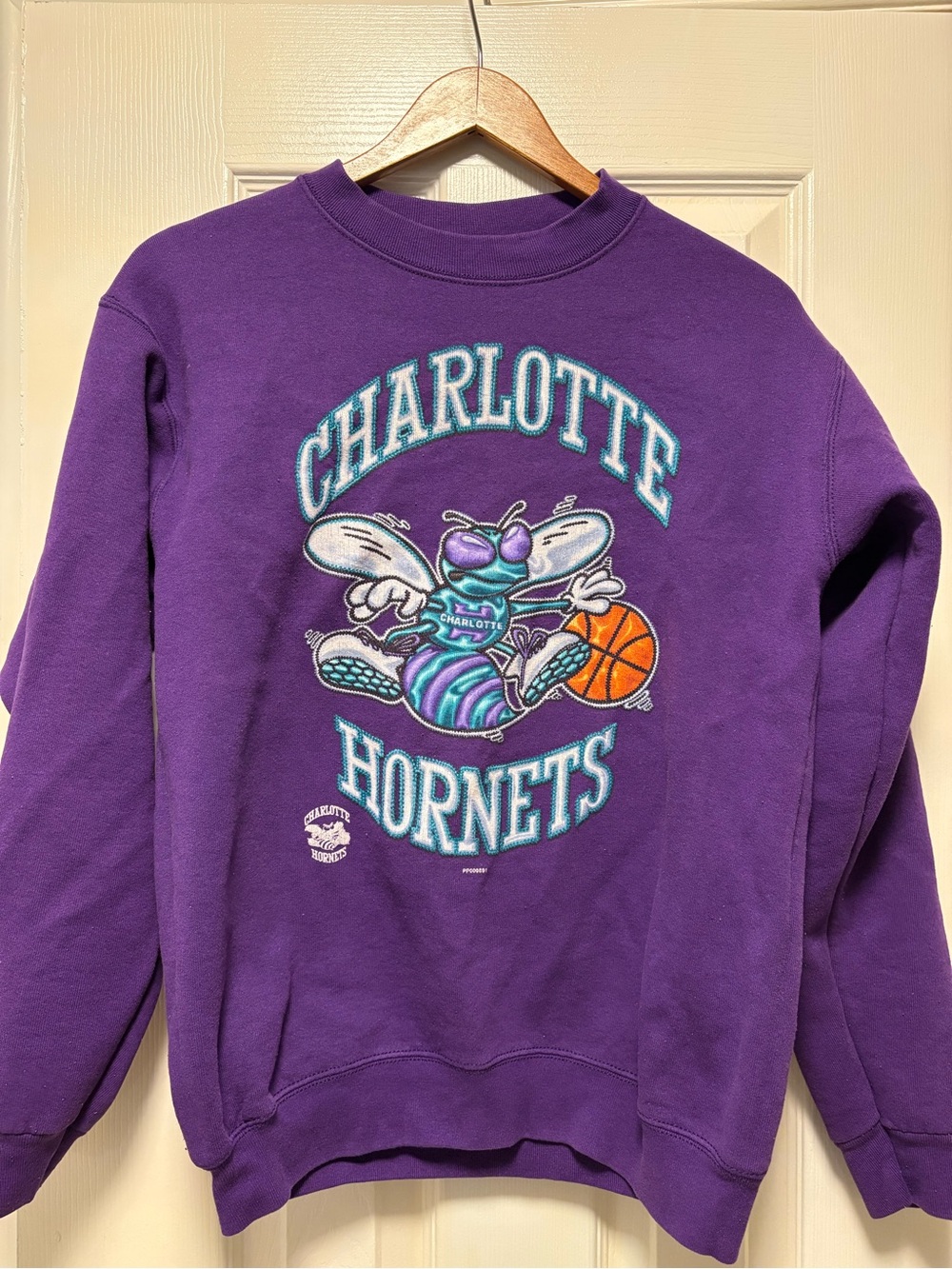 Vintage 90s Charlotte Hornets sweatshirt